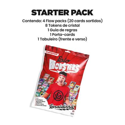 Imagem de Starter Pack Cards Elo Monsters Enaldinho - Novo - Editora Pixel