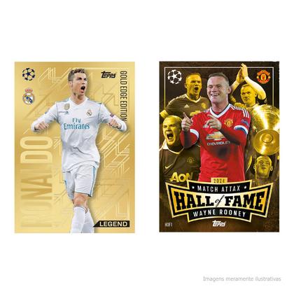 Imagem de Starter Pack Topps Match Attax 2024/25 UEFA Com 2 Cards Edição Limitada E Muito Mais