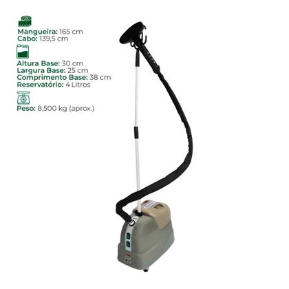 Imagem de Steamer Vaporizador Eletrico Passadeira a Vapor Profissional 1350W SR9000 