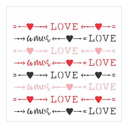 Imagem de Stencil Opa 14x14 Estamparia Love 2433