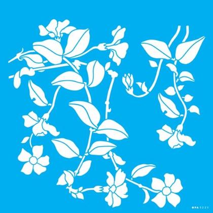 Imagem de Stencil Pintura Flor Tumbergias 3225 30,5x30,5 Opa