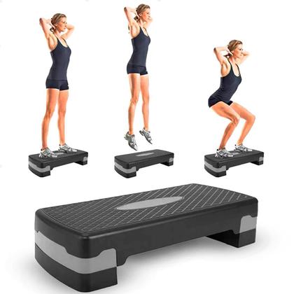 Imagem de Stepper Academia Profissional Regulável Fitness E Ajustável
