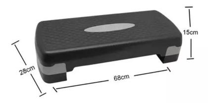 Imagem de Stepper Academia Profissional Regulável Fitness E Ajustável