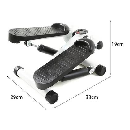 Imagem de Stepper Simulador  Hidráulico C/ Elástico Tensão Fitness Step Climber Multifuncional Esportes