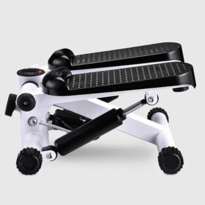 Imagem de Stepper Step Simulador Caminhada Elástico Exercícios Fitness