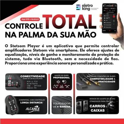 Imagem de Stetsom HL400.4 Módulo Amplificador 4 Canais 400W RMS 2 Ohm Som Automotivo de Alta Performance