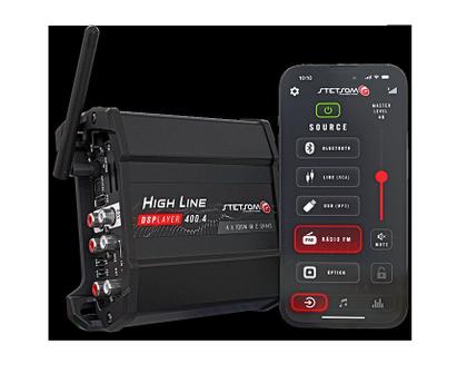 Imagem de Stetsom HL400.4 Módulo Amplificador 4 Canais 400W RMS 2 Ohm Som Automotivo de Alta Performance