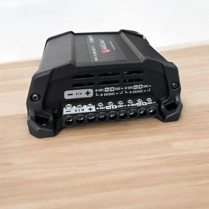 Imagem de Stetsom HL400.4 Módulo Amplificador 4 Canais 400W RMS 2 Ohms Sem DSP  Potência Compacta para Som Automotivo