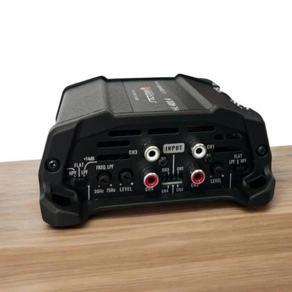 Imagem de Stetsom HL400.4 Módulo Amplificador 4 Canais 400W RMS 2 Ohms Sem DSP  Potência Compacta para Som Automotivo