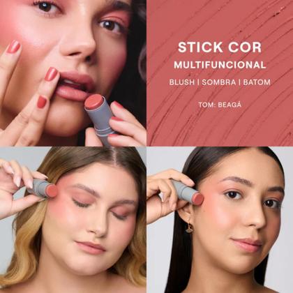 Imagem de Stick cor blush multifuncional- boca rosa