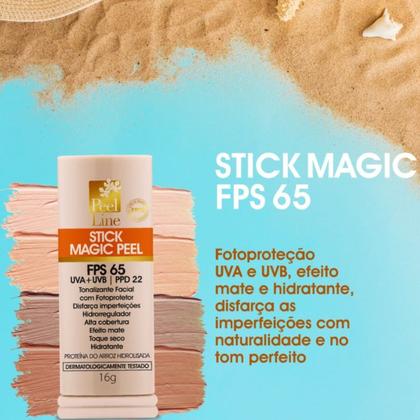 Imagem de Stick Magic Peel Line FPS65 16gr Bege