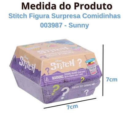 Imagem de Stitch Figura Surpresa Comidinhas Serie 2 5cm - 003987 Sunny