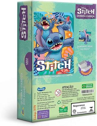 Imagem de Stitch  Quebracabeça 200 peças  Toyster Brinquedos