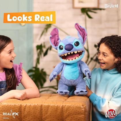 Imagem de Stitch Wow - Pelúcia Stitch Interativa Com Som - Sunny