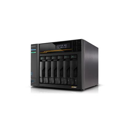 Imagem de Storage NAS Asustor Lockerstor 6 Gen3 AMD Ryzen V3C14 16GB DDR5 6 Baias S/ HD  AS6806T
