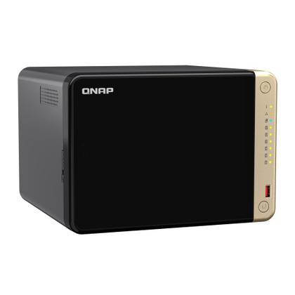 Imagem de Storage NAS QNAP Celeron N5095 8GB 2.5 Gigabit Torre 6 Baias - TS-664-8G