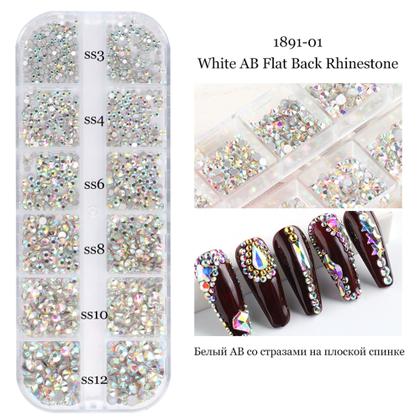 Imagem de strass pedrinha decoração unha Furta cor para designer de unhas, manicure, pedicure, podologo