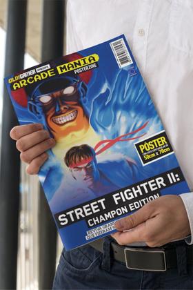 Imagem de Street fighter 2: champion edition - superpôster arcade mania