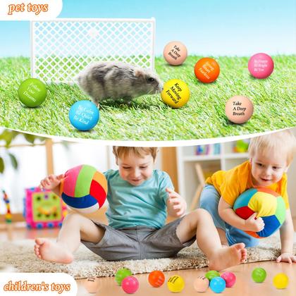 Imagem de Stress Balls Aoriher Motivational Quotes Foam 60 unidades