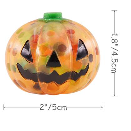 Imagem de Stress Balls Eavotoy Halloween Pumpkins, pacote com 12 brinquedos Fidget