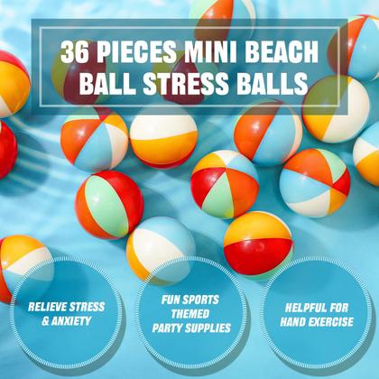Imagem de Stress Balls Hungdao 75 unidades de espuma arco-íris de 6,3 cm com bolsa de armazenamento