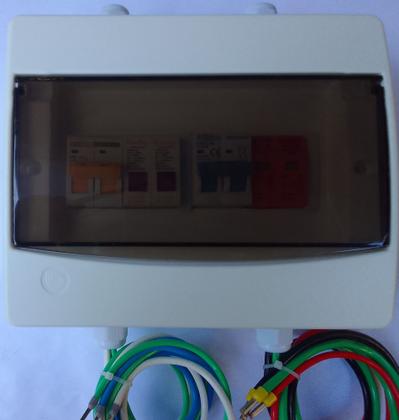 Imagem de String Box Solar Ca E Cc Disjuntor Dc 40a + Dps 1000vdc 40ka