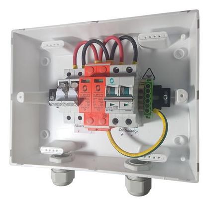 Imagem de String Box Solar Cc - Disjuntor Dc 20a + Porta Fusível + Dps