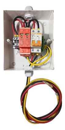Imagem de String Box Solar Cc - Disjuntor Dc 25a + Dps 1000vcc 40ka