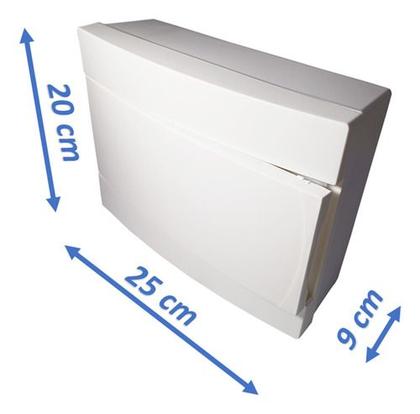 Imagem de String Box Solar Cc - Disjuntor Dc 25a + Porta Fusível + Dps