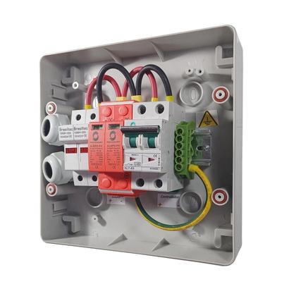 Imagem de String Box Solar Cc Disjuntor Dc 32a + Porta Fusível + Dps