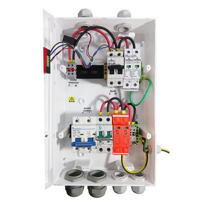 Imagem de String Box Solar Dc Off-grid 40a Para Inversor 2500w 24v