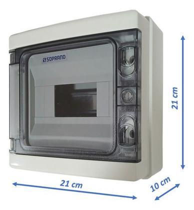 Imagem de String Box Solar - Disjuntor Dc 16a 800v Dps 40ka 1e-1s Ip65