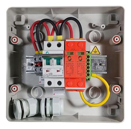 Imagem de String Box Solar - Disjuntor Dc 20a 800v Dps 40ka 1e-1s Ip65