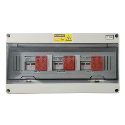 Imagem de String Box Solar - Porta Fusível 15a Dps Dc 1000v 3e-3s Ip65