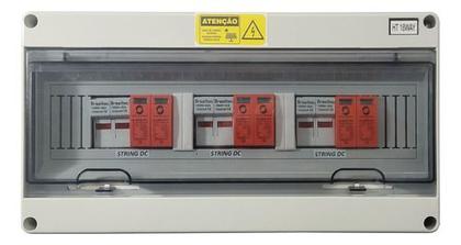 Imagem de String Box Solar - Porta Fusível 20a Dps Dc 1000v 3e-3s Ip65