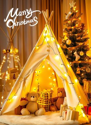 Imagem de String Lights Brightown 100 lâmpadas de 8 m de fio verde 120V