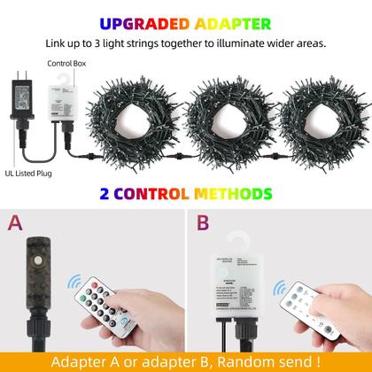 Imagem de String Lights Chuya Christmas 500 LED com mudança de cor