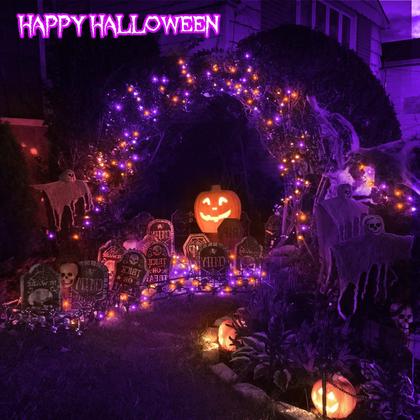 Imagem de String Lights Danhh Solar 131m 400 LED 8 modos à prova d'água