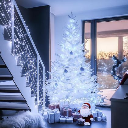 Imagem de String Lights JMEXSUSS 66 pés 200 LED branco Natal interior/externo