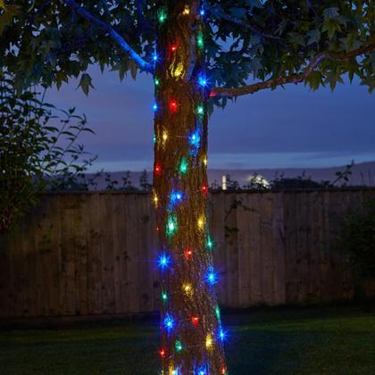 Imagem de String Lights Joomer 22m 200 LEDs, plug-in multicolorido de 24 V
