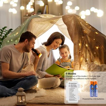 Imagem de String Lights Koopower, pacote com 4, 6 m 50 LED Fairy com baterias