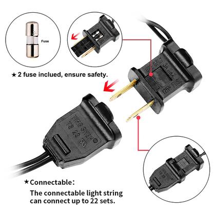 Imagem de String Lights MULTI-SPARKING, LED roxo, 100 unidades, 10 m