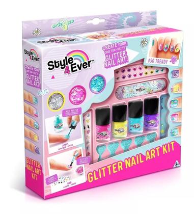 Imagem de Style 4 Ever Kit De Artes Decore Suas Unhas Glitter - Fun