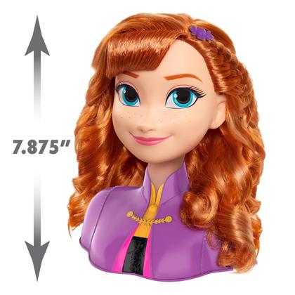 Imagem de Styling Head Just Play Disney Frozen 2 Anna com 17 Access.