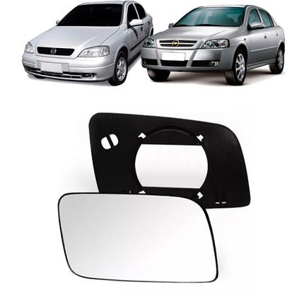 Imagem de Subconjunto Espelho Vidro Retrovisor Lente Base Astra 1999 2000 01 02 03 04 05 06 07 08 09 10 2011