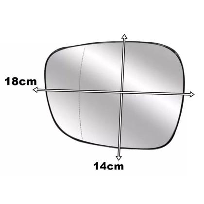 Imagem de Subconjunto Lente Espelho Base Retrovisor Bmw X1 2009 até 2014 X3 2009 até 2014 Com Aquecimento