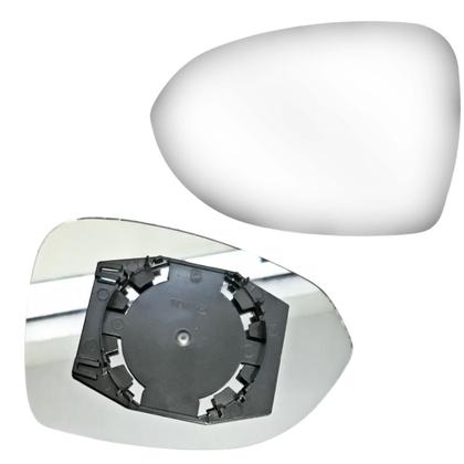 Imagem de Subconjunto Lente Espelho Base Retrovisor Idea 11 12 13 14 15 16 Plana