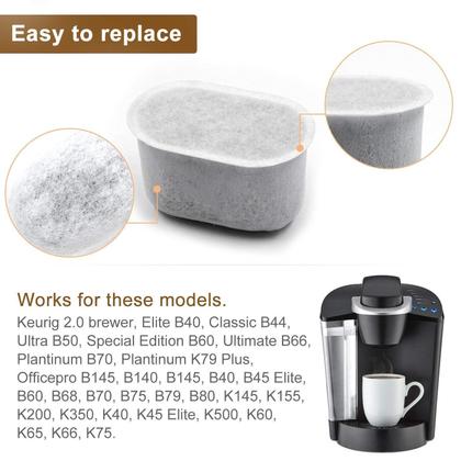 Imagem de Substituição de 12 filtros de água para Keurig 2.0 e 1.0