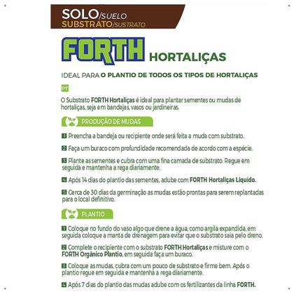 Imagem de Substrato Forth Hortaliças - Saco