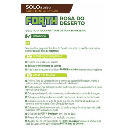 Imagem de Substrato Forth Rosa Do Deserto - 2kg